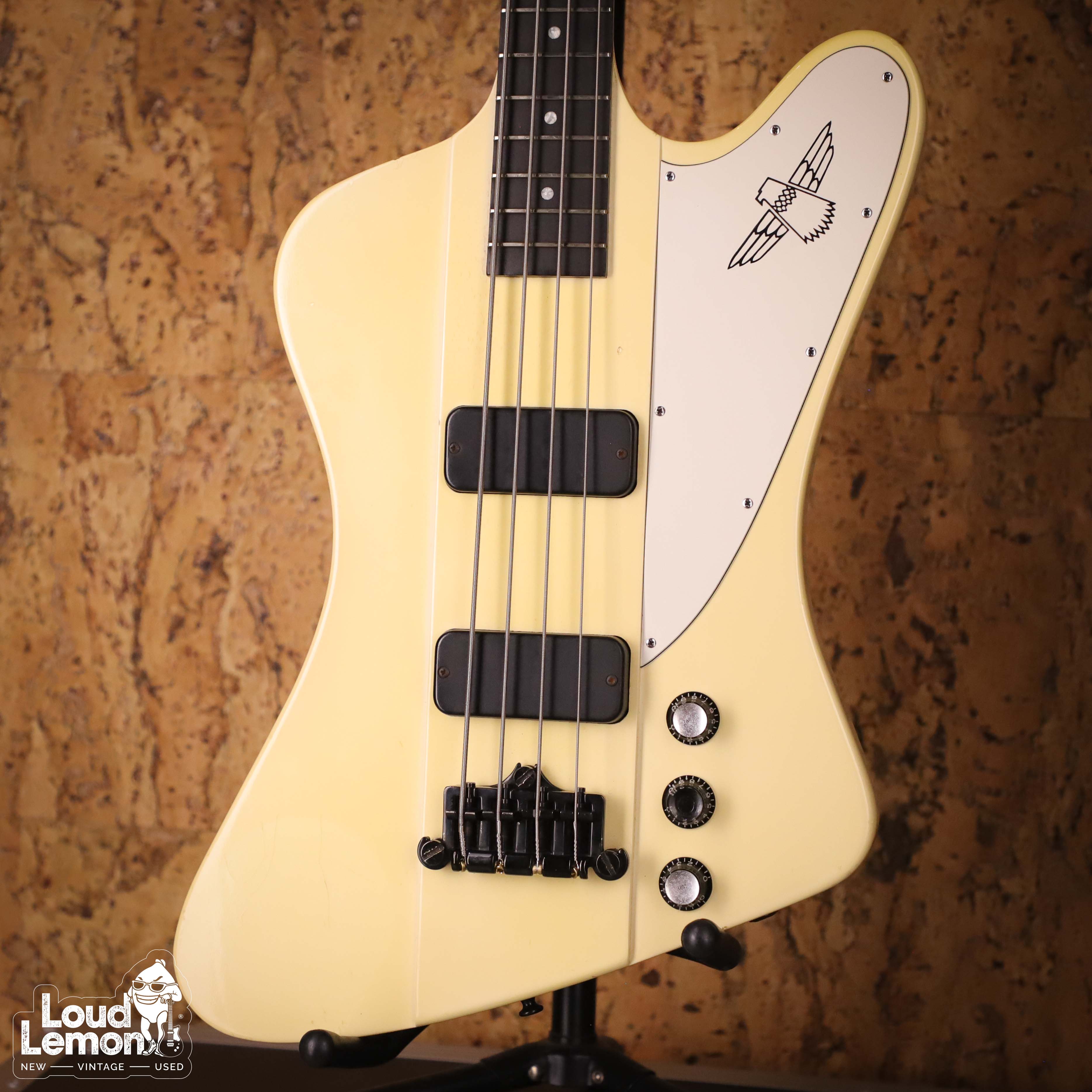 Gibson thunderbird online bass white